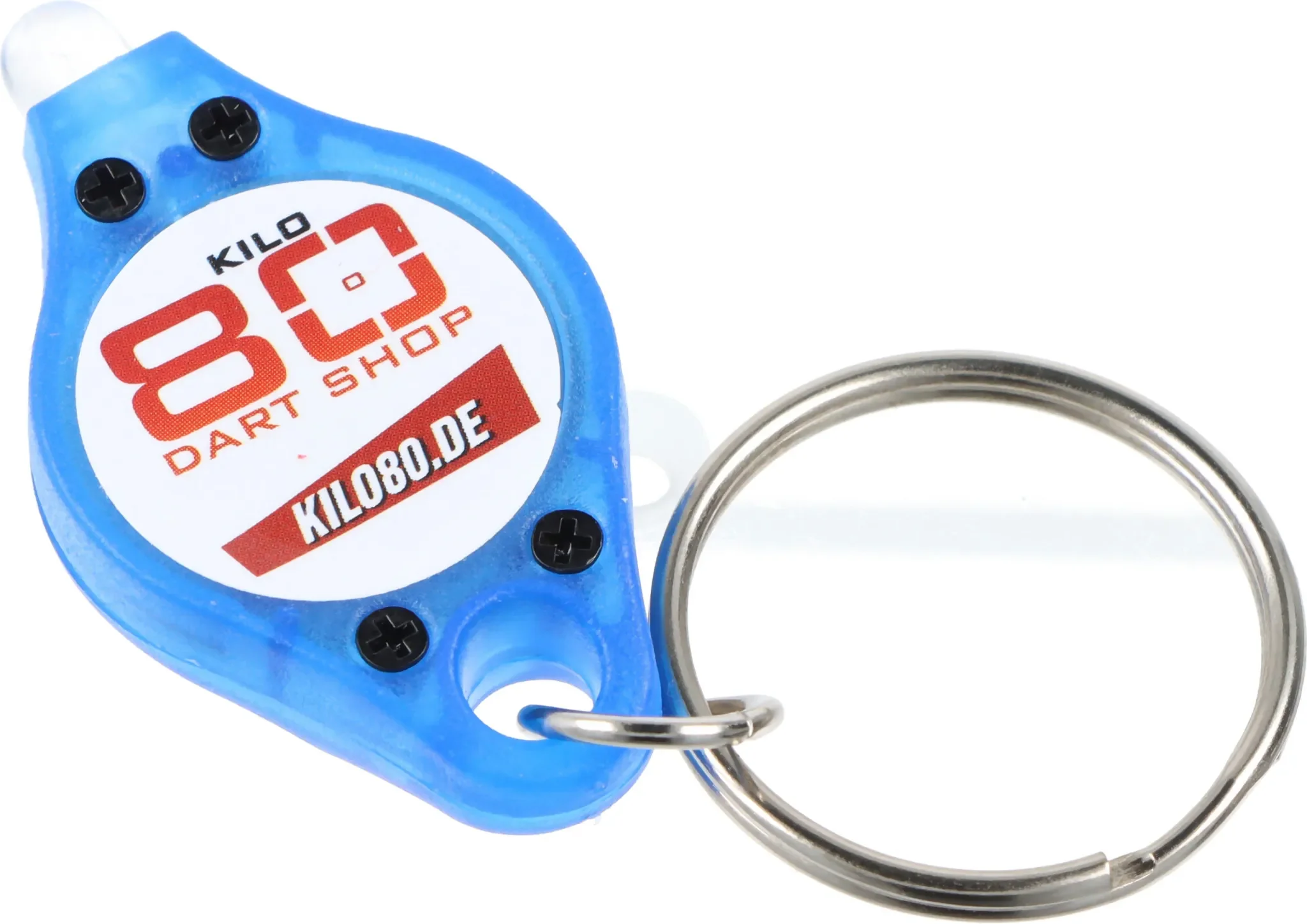 AccuCell Mini LED-Taschenlampe mit Schlüsselanhänger – Weißes LED-Licht