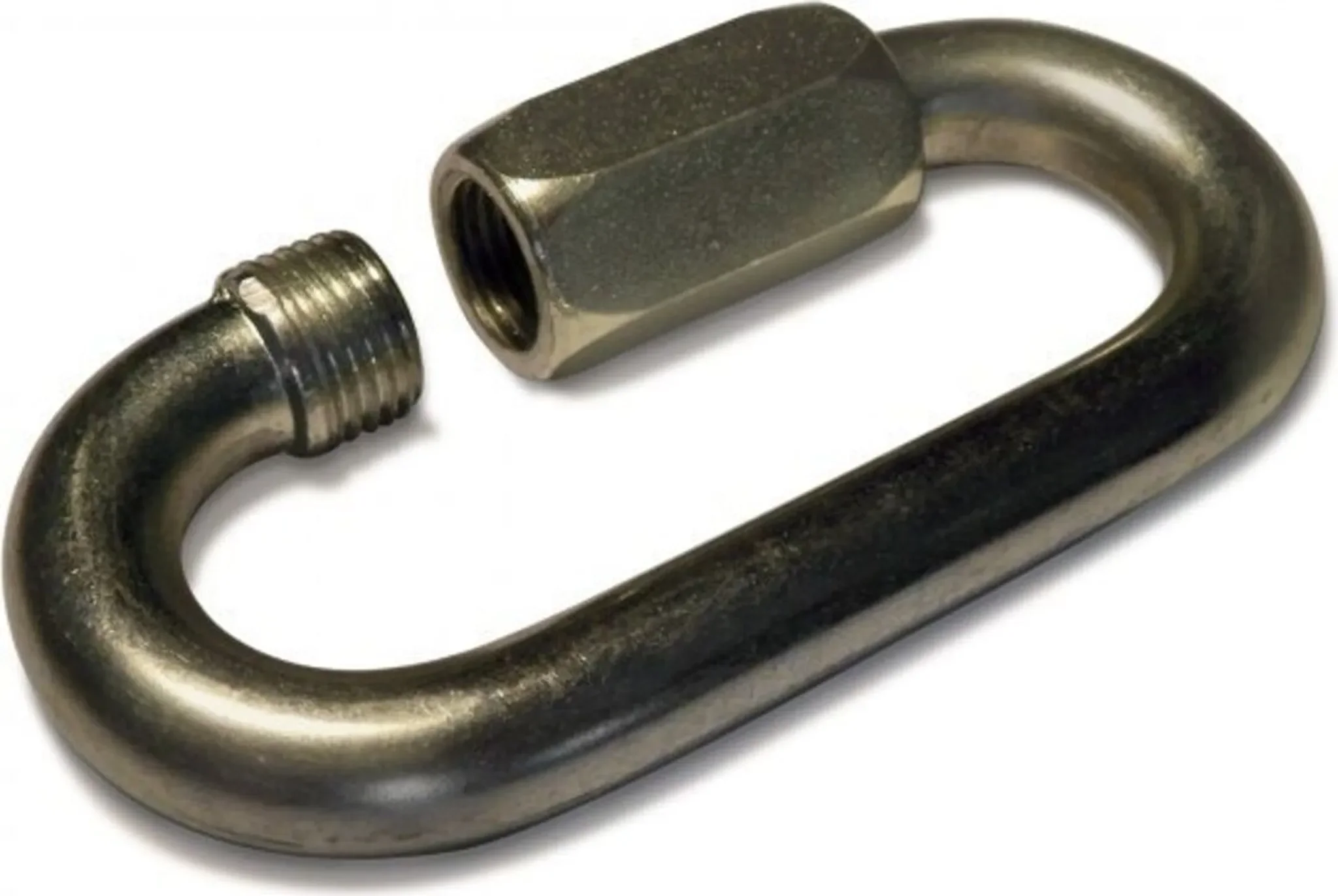 Aliens Maillon Small Oval 5 mm – Schraubglied aus verzinktem Stahl