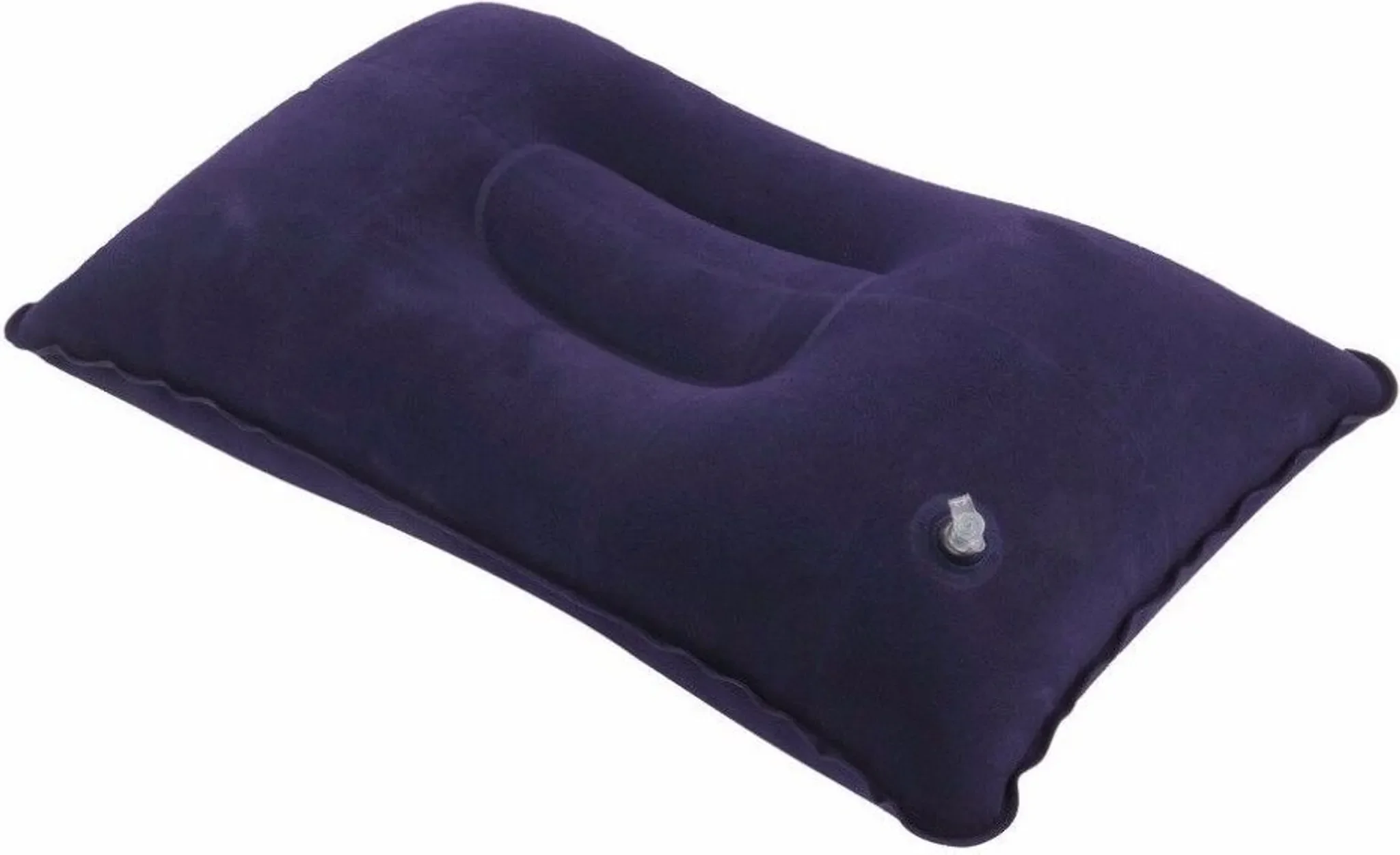 Aufblasbares Campingkissen – leichtes Reisekissen für Outdoor, Blau