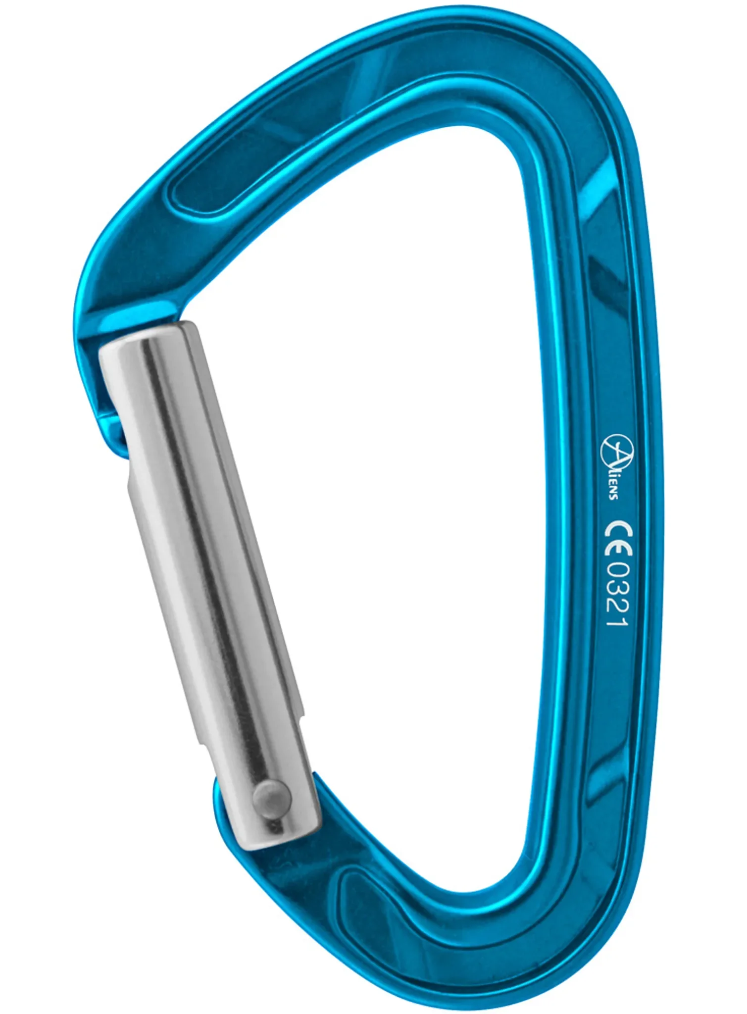 Aliens D STRAIGHT CLASSIC Karabiner – Blau