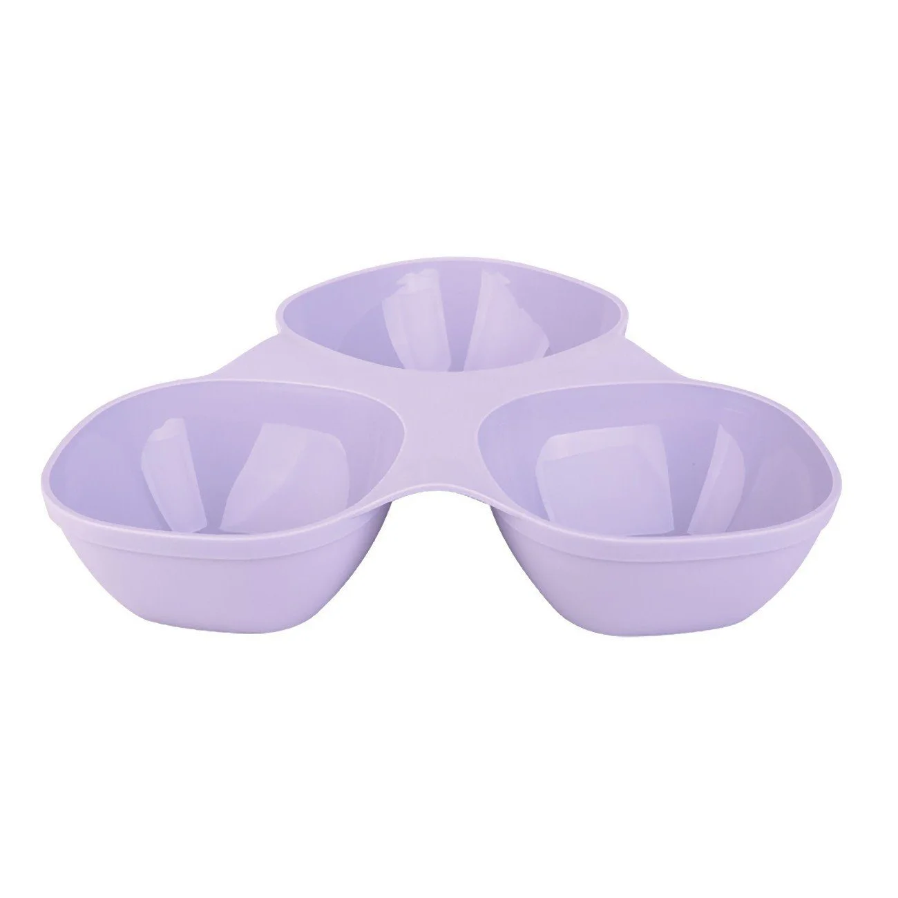 ENGELLAND Snackschale – 3-fach, Kunststoff, BPA-frei