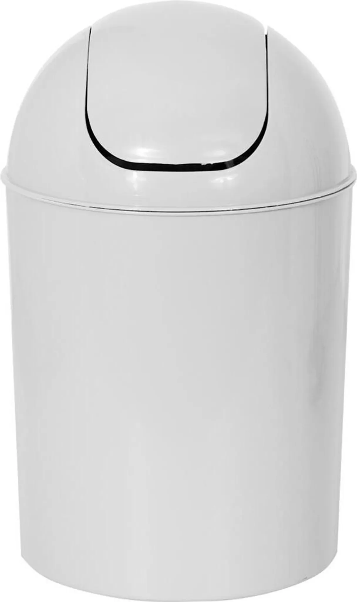 MSV Schwingdeckeleimer – 7 Liter, Weiß, Kunststoff