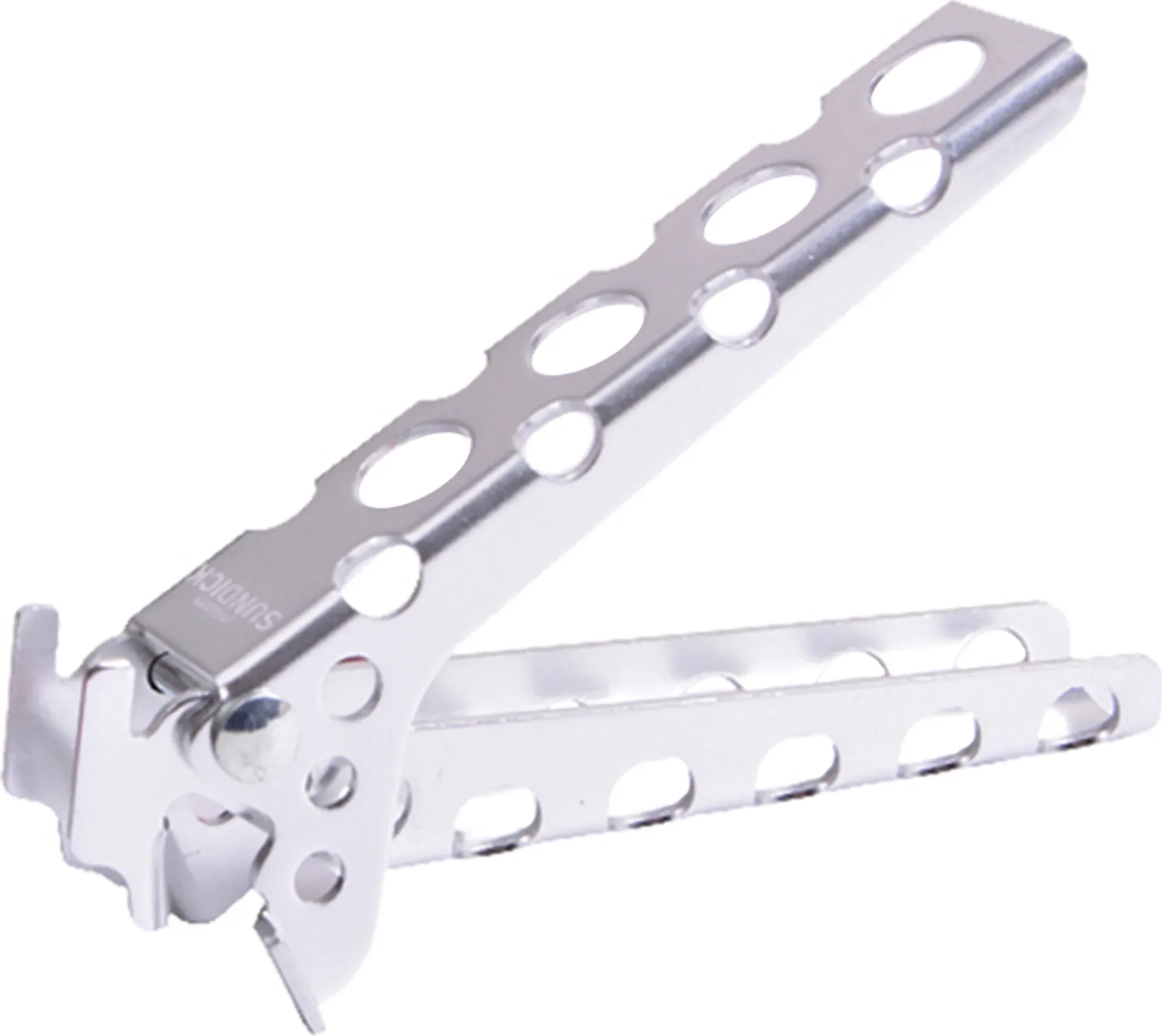 Aluminium Topf- und Pfannengreifer – Camping-Kochgeschirrhalter, Schwarz