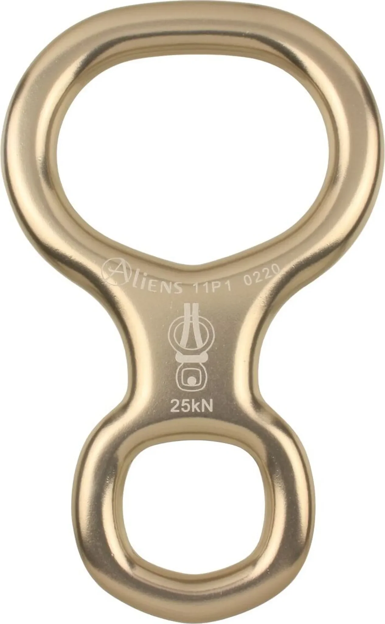 Aliens Alu Abseilachter Small – Kompakt, leicht und langlebig