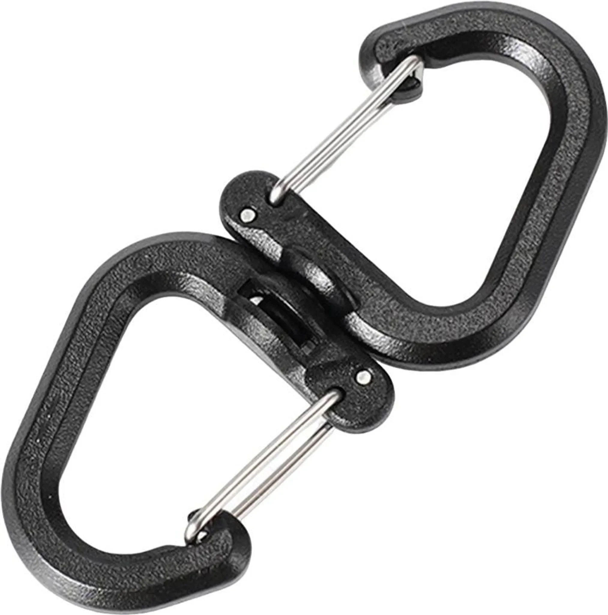 360° drehbarer S-Haken – tragbarer Schwenkhaken für Camping & Outdoor