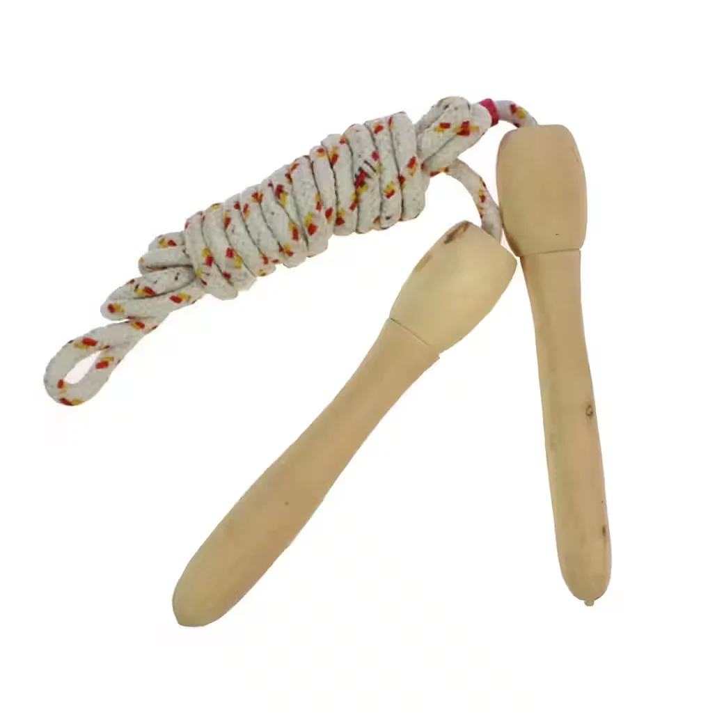 Springseil „Skipping Rope“ – 2 m, mit Holzgriffen