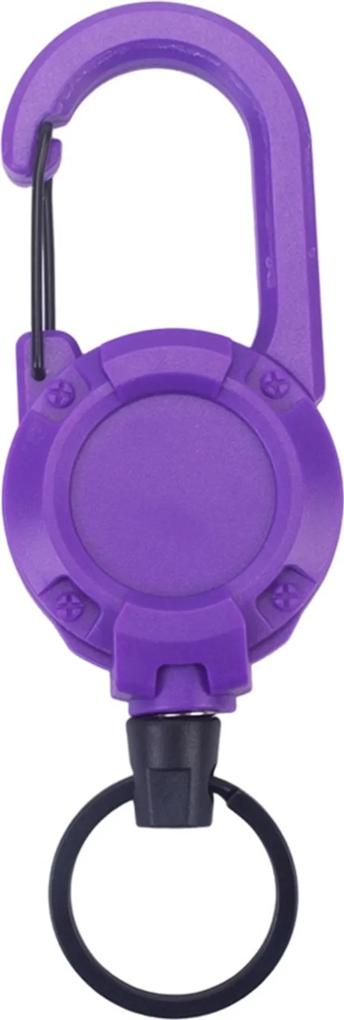 Einziehbarer Schlüsselanhänger mit Stahldrahtseil – robust & zuverlässig