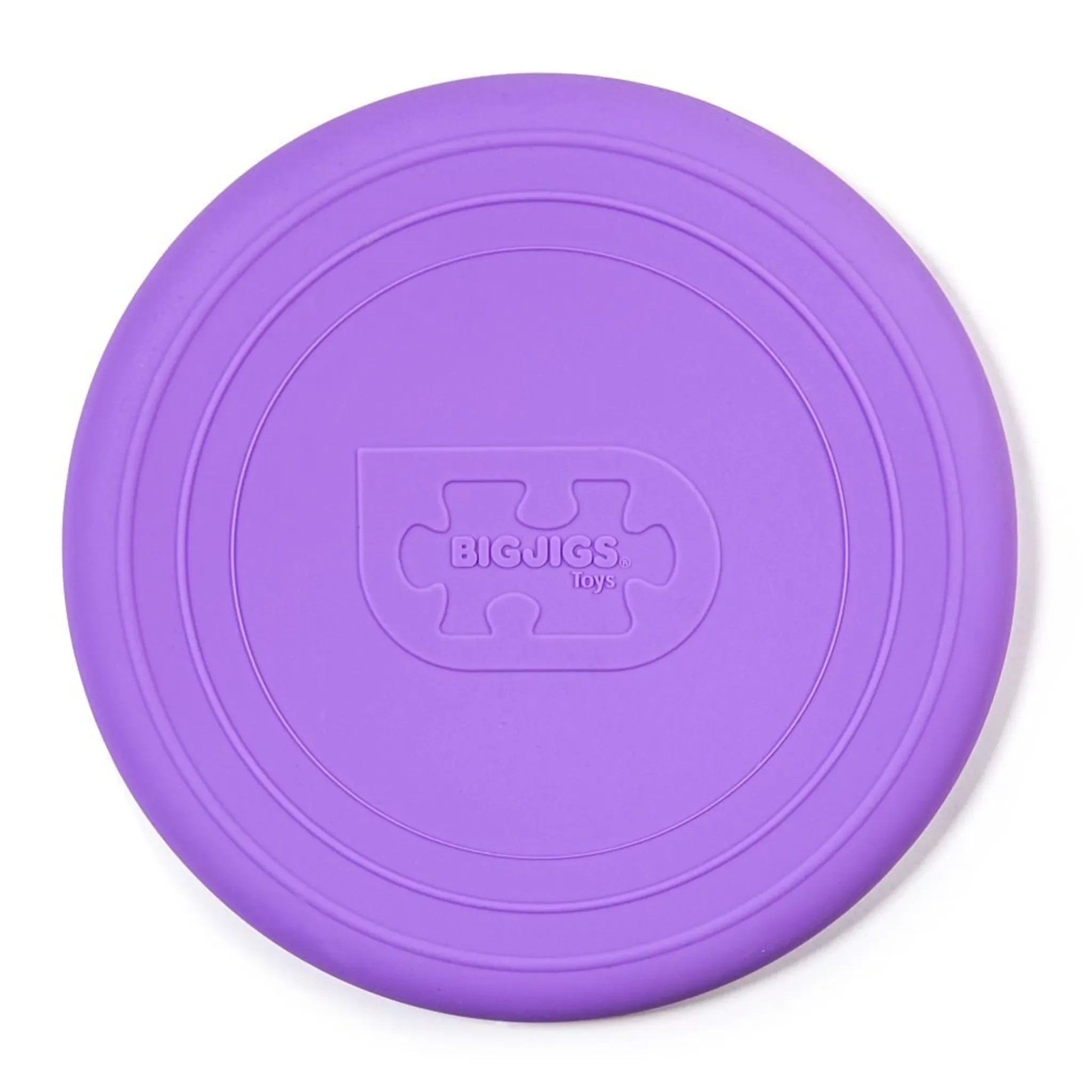 Bigjigs Toys Silikon-Frisbee – Lavendel Lila – Faltbar & Biegsam