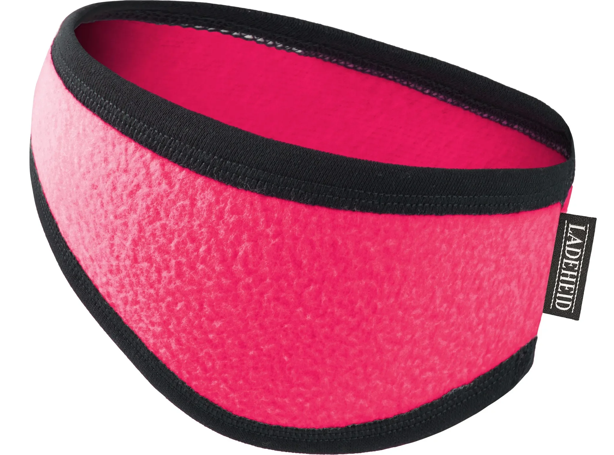 Ladeheid Fleece Stirnband für Damen & Herren – Rosa