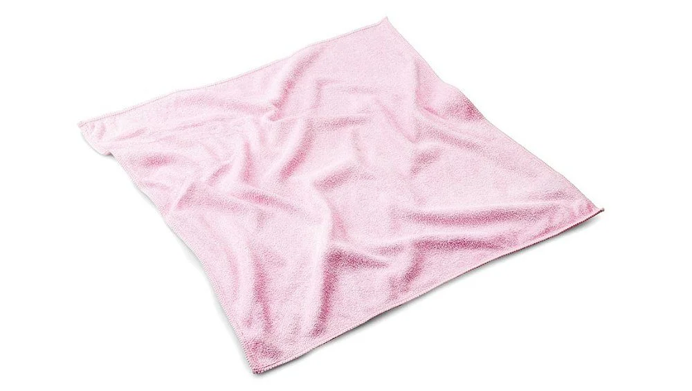 SAUGAUF Mikrofaser Stretch Light Mega Clean – Reinigungstücher, rosa, 5-tlg. Set
