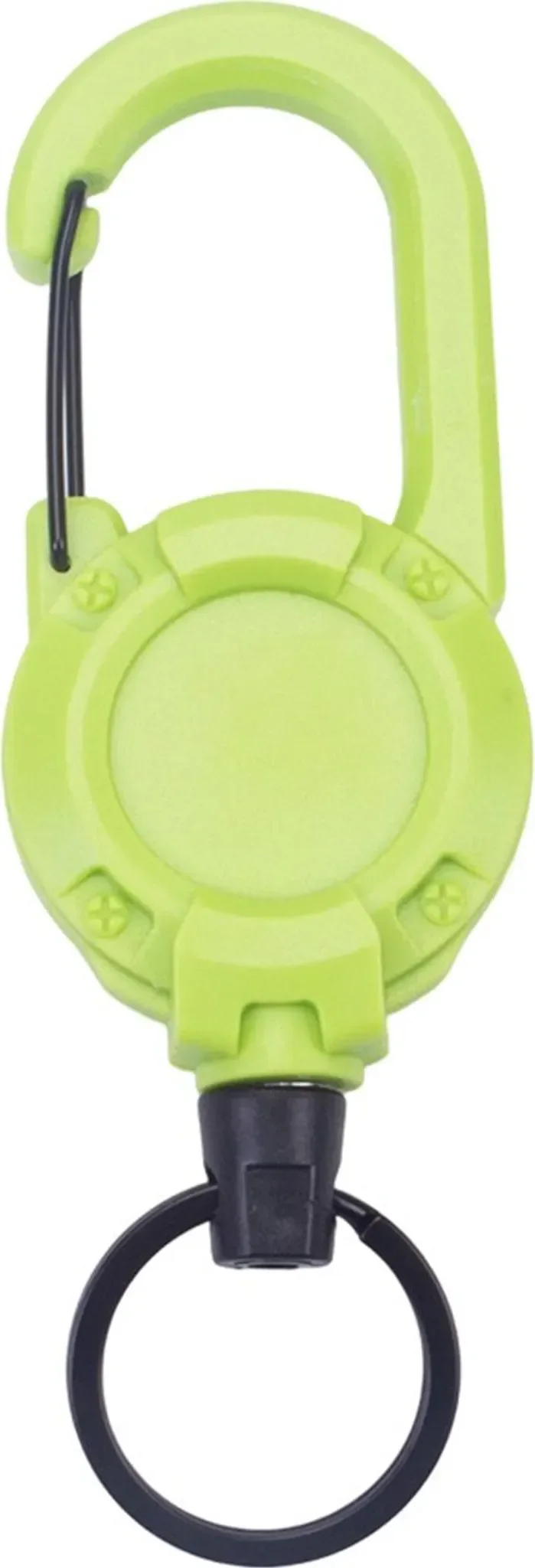 Einziehbarer Schlüsselanhänger mit Stahldrahtseil – robust & vielseitig