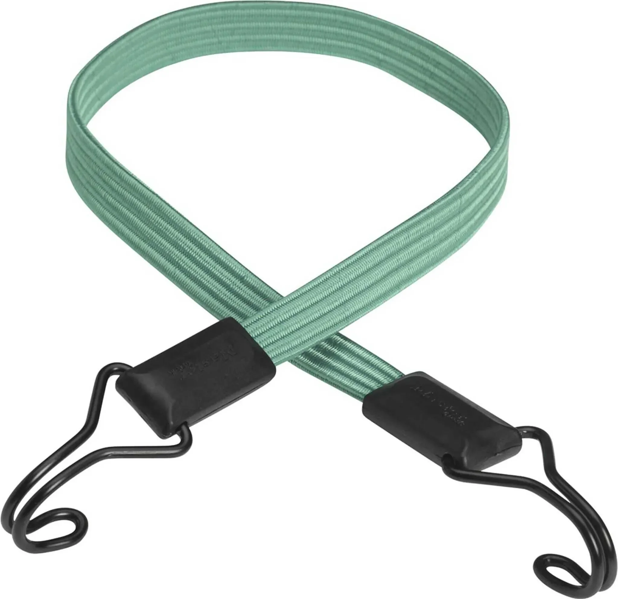 Master Lock Smooth™ Twin Wire Gummispannseil – Flach, 80 cm, Grün