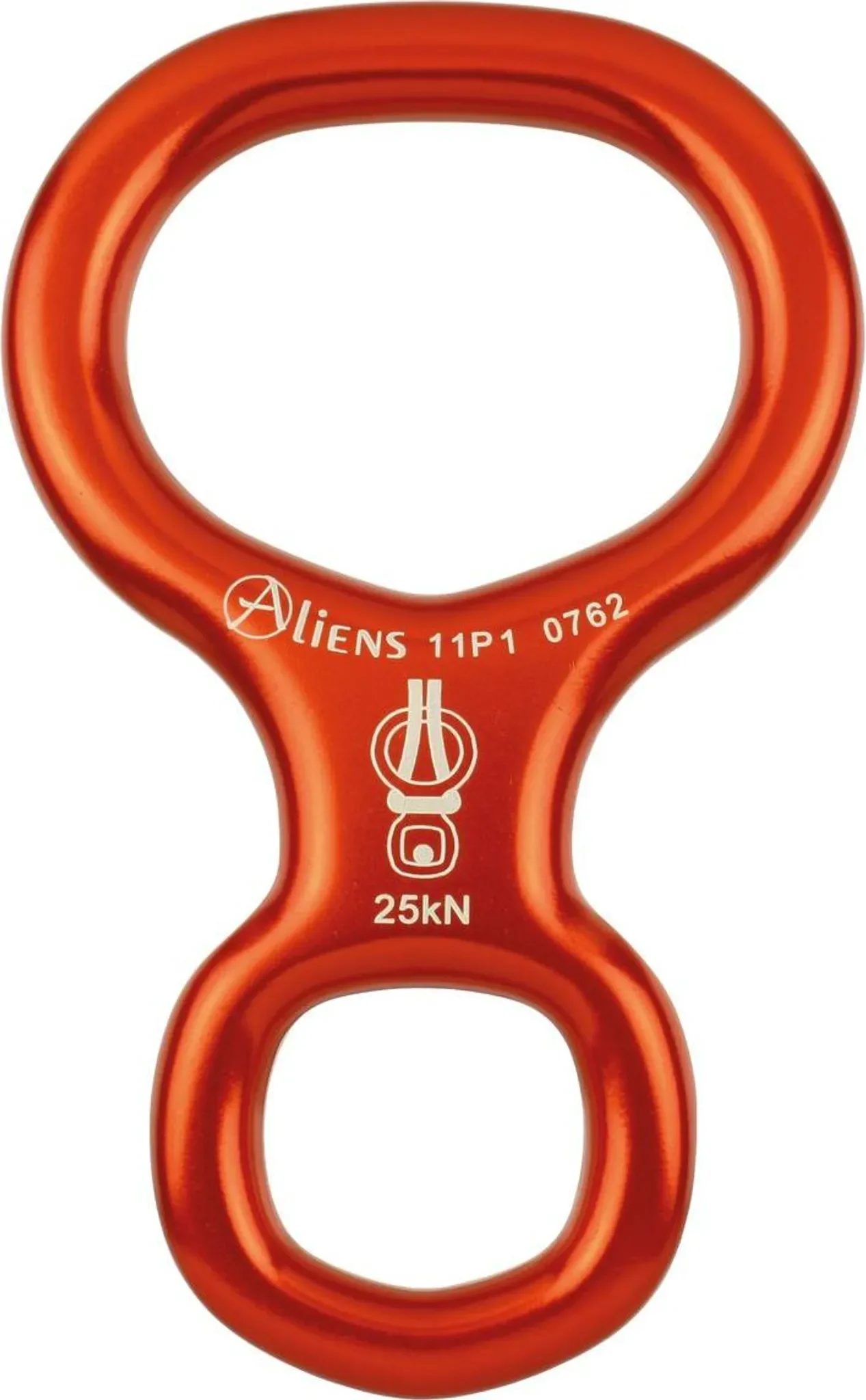 Aliens Alu Abseilachter Small – Kompakter Abseilachter aus eloxiertem Aluminium