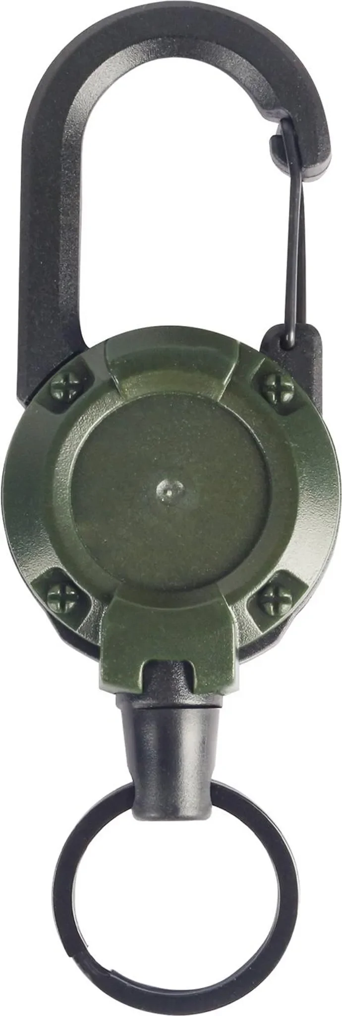 Einziehbarer Schlüsselanhänger mit Stahldrahtseil – Outdoor & Kletter-Edition