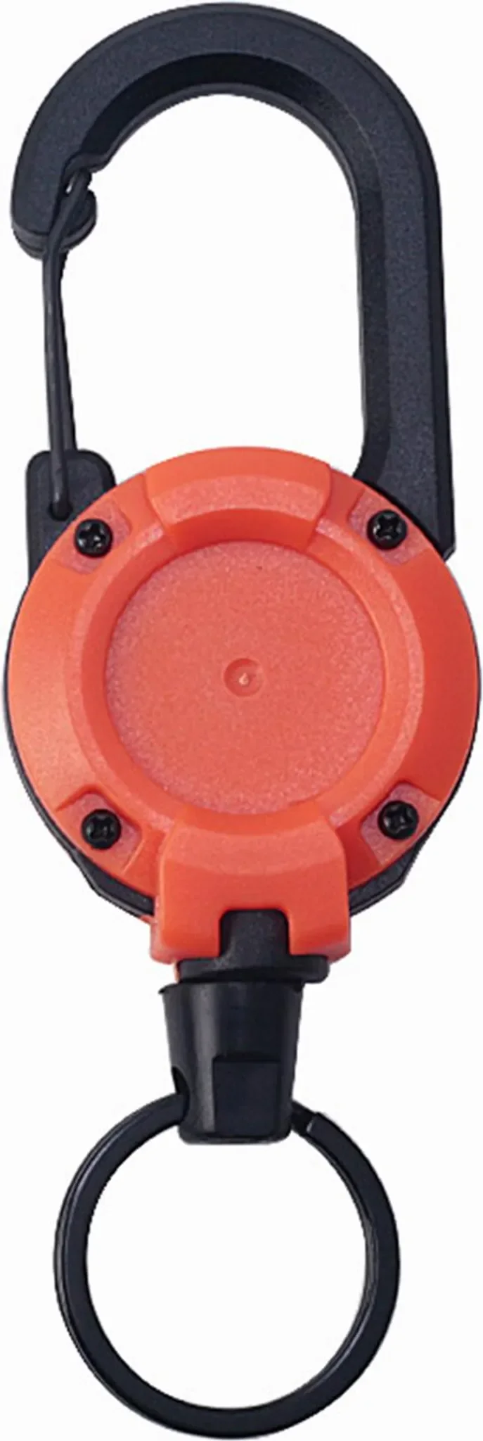 Einziehbarer Schlüsselanhänger mit Stahldrahtseil – robust & sicher