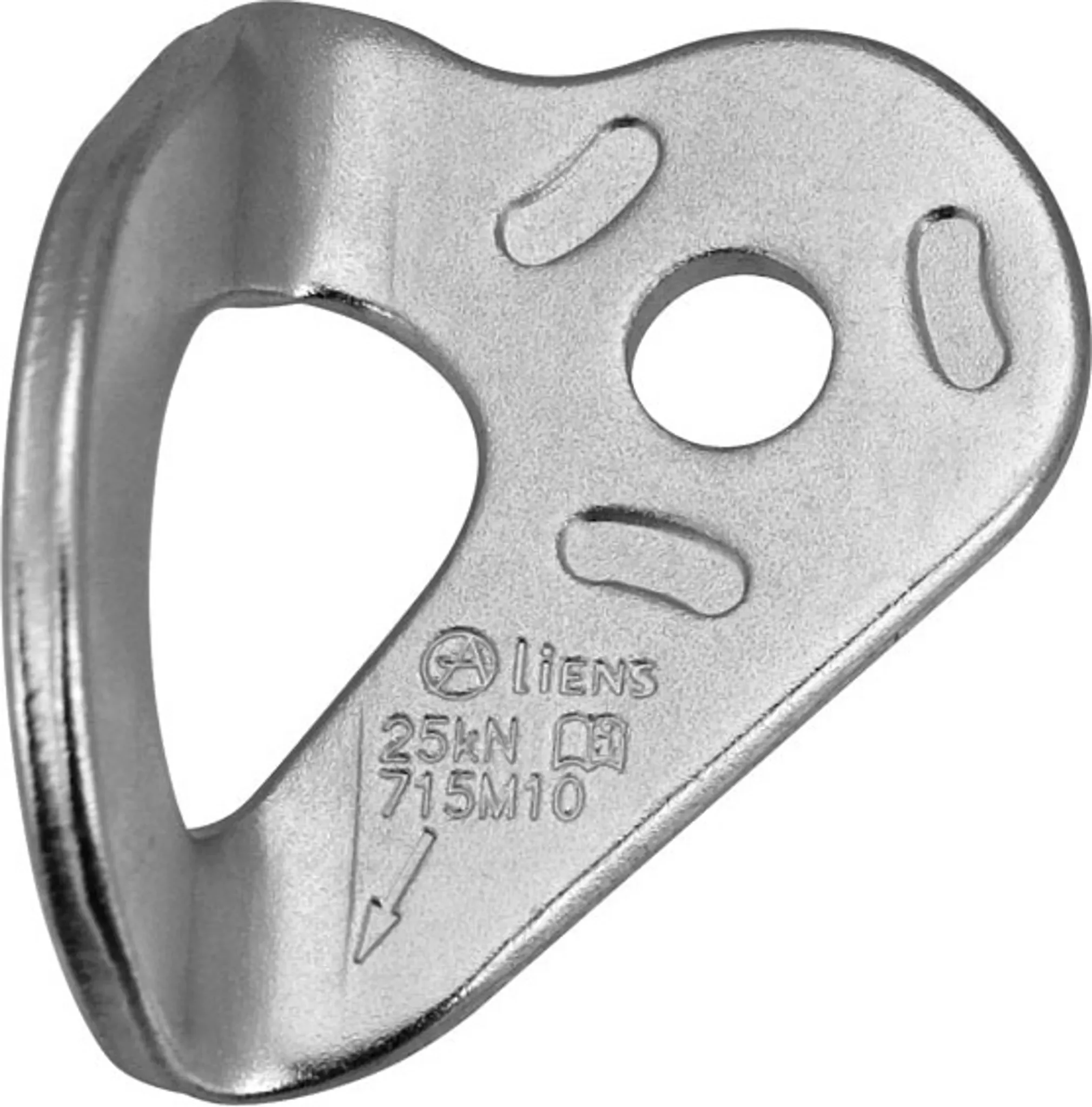 Aliens Bohrhakenlasche M10 – Anschlageinrichtung aus verzinktem Stahl